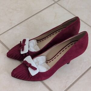 Enzo Angiolini Suede Heels